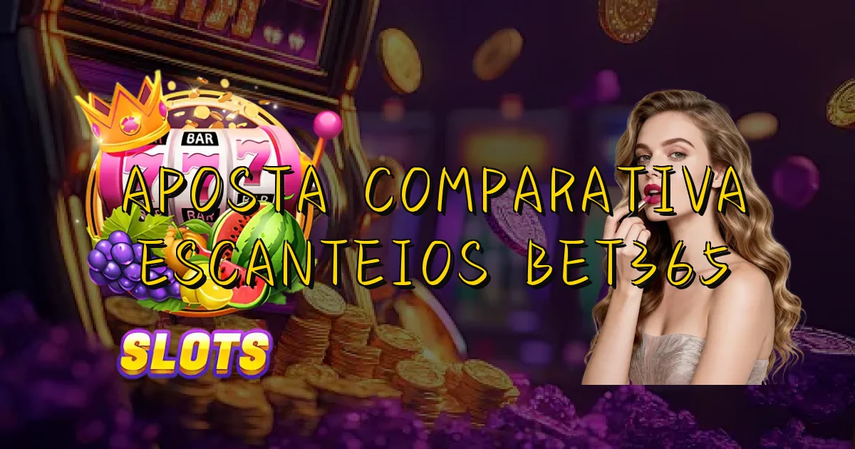 Aposta Comparativa Escanteios Bet365 Oficial