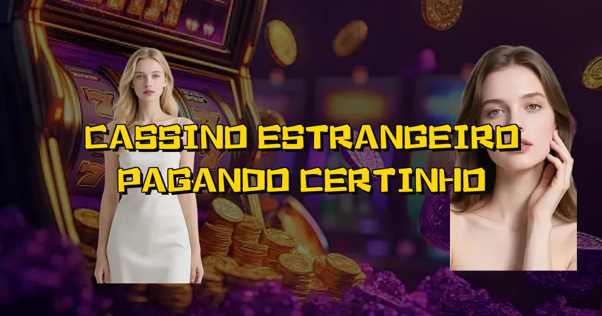 Cassino Estrangeiro Pagando Certinho Oficial