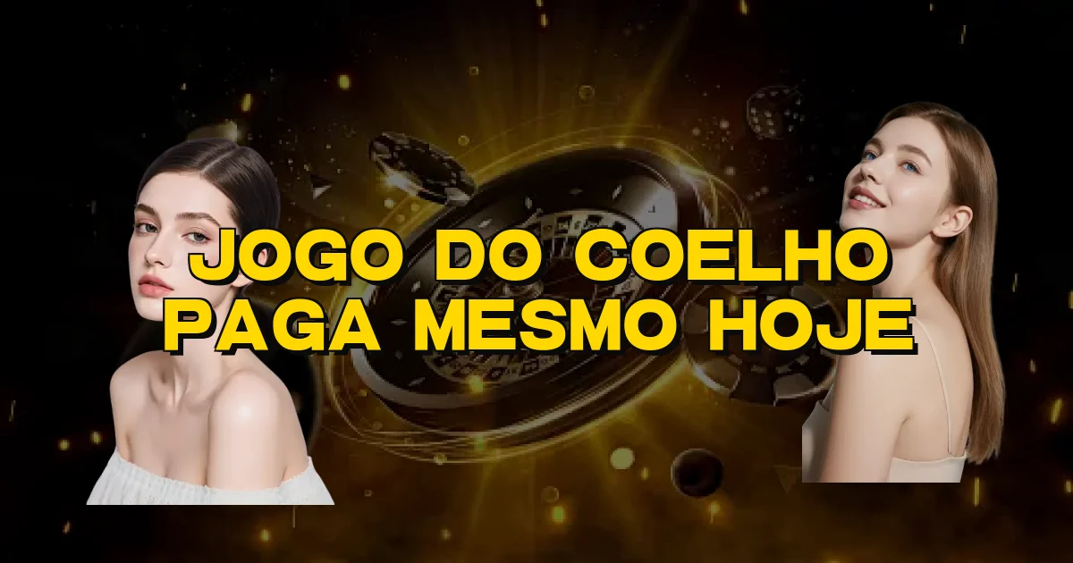Jogo Do Coelho Paga Mesmo Hoje Oficial