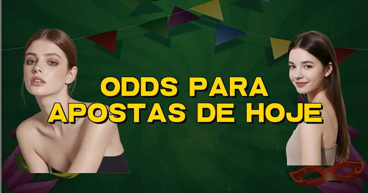 Odds Para Apostas De Hoje Oficial